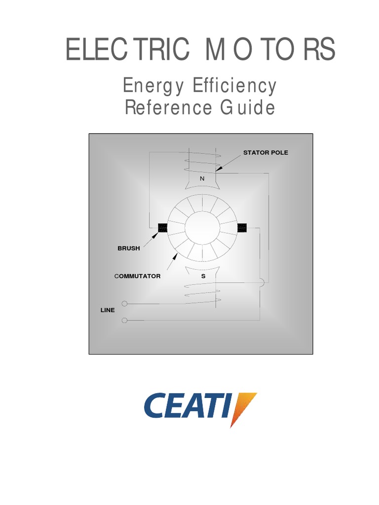 Electric Motors Energy Efficiency Reference Guide CEATI PDF