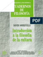  Filosofía de La Cultura DAVID SOBREVILLA