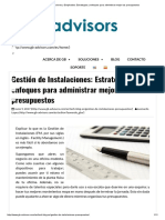 Gestión de Instalaciones y Empleados