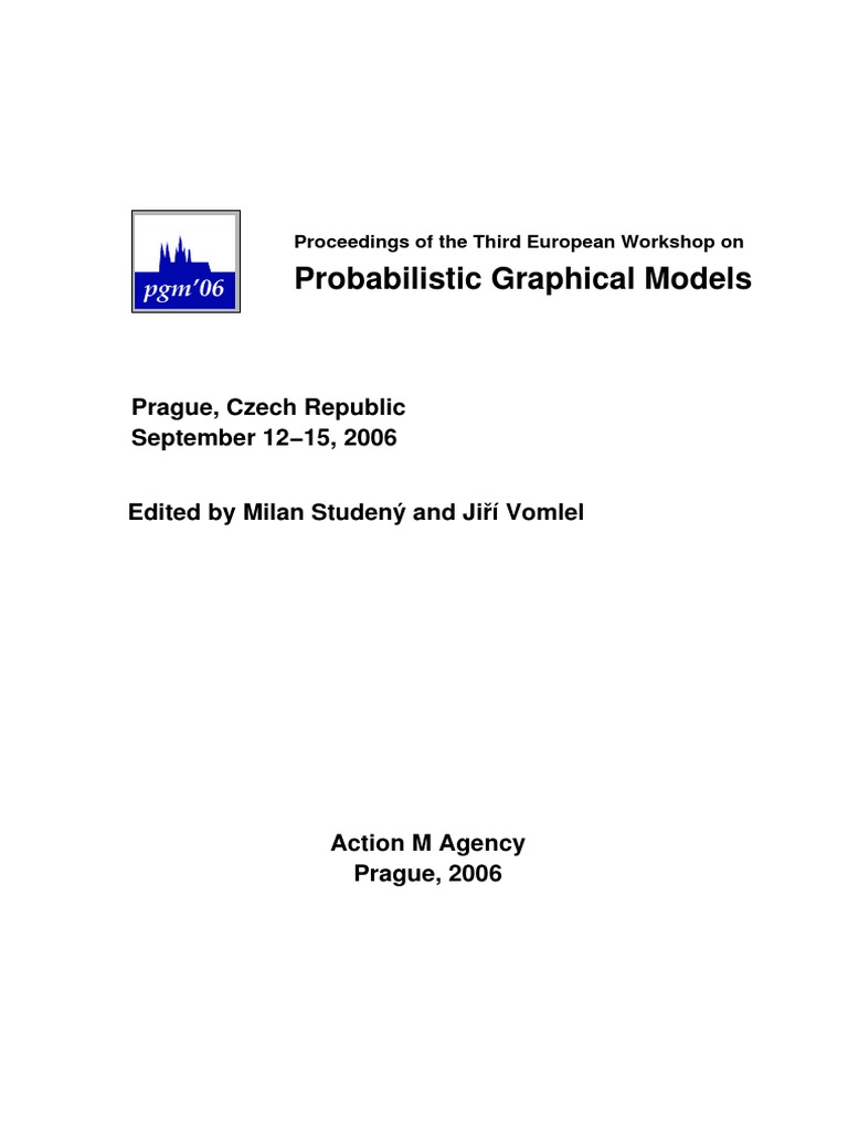 Probabilistic Graphical Models - Sbornik-pgm06-V2 | PDF