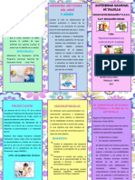 Triptico Psicomotricidad 9 Meses