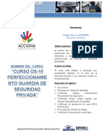 DESCRIPTOR GUARDIAS SEGURIDAD Perfeccionamiento PDF