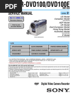 Sony DCR Dvd100