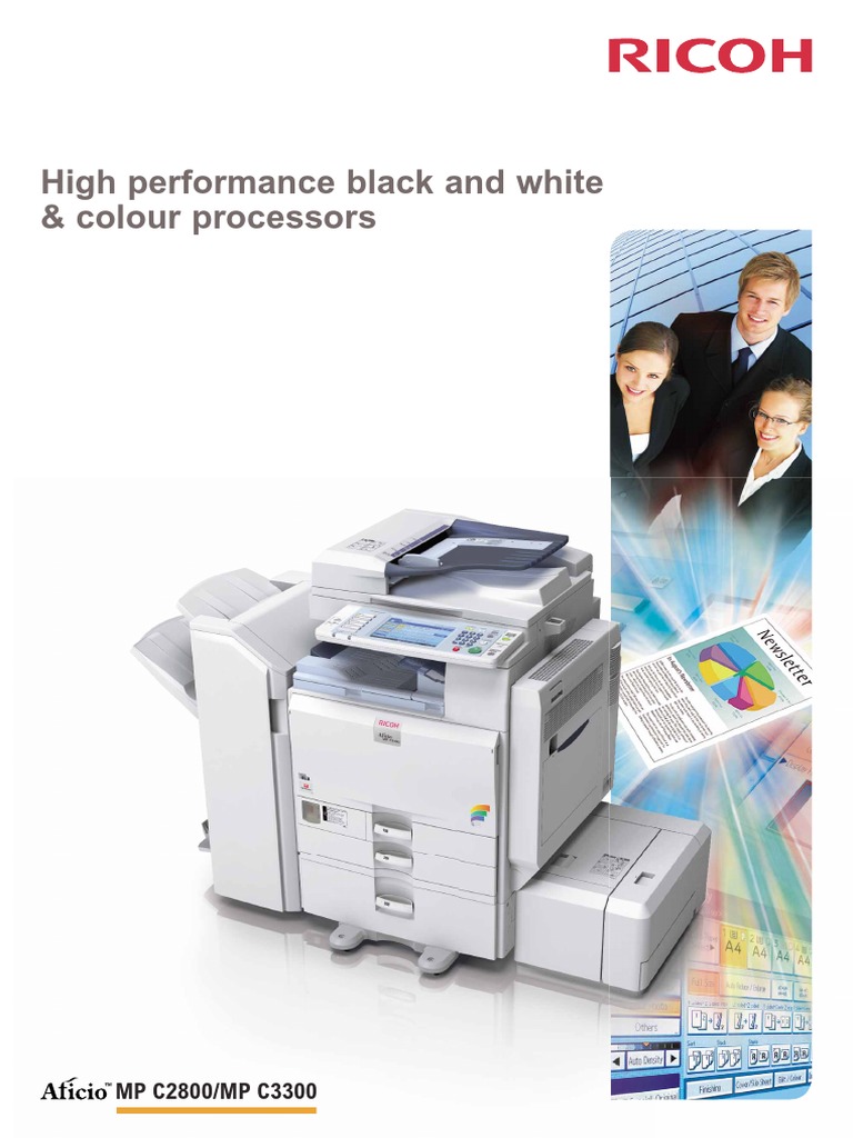 Ricoh-MPC 2800 PDF | PDF | Image Scanner | Fax