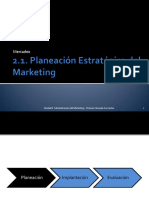 2.1. Planeación Estratégica Del Marketing PDF