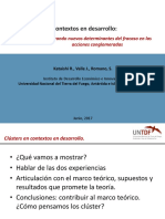 Presentación Clusters en Periferia RED PYME (2017 Pesca y Madera)