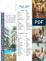 Brochure Hotel Meson Del Marques