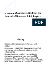 A History of Osteomyelitis From The Journal of