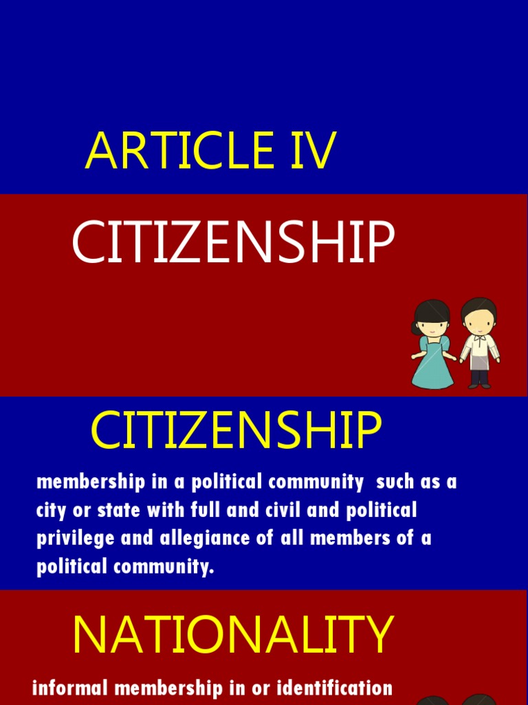 Articles on citizenship in america picture