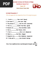 Actividad Integradora I