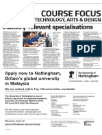Computing, Technology, Arts & Design: Industry-Relevant Specialisations
