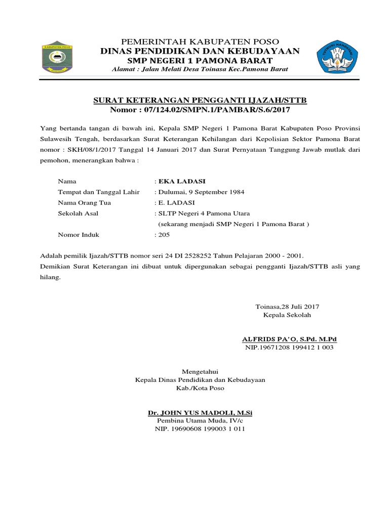 Surat Rekomendasi Mama Andikadocx