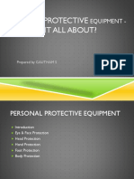 Protective What'S It All About?: Personal Equipment