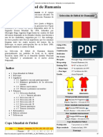 Selección de Fútbol de Rumania - Wikipedia, La Enciclopedia Libre