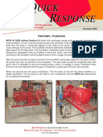 Fire Pumps Foundation