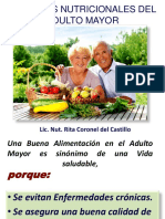 Cuidados Nutricionales Del Adulto Mayor