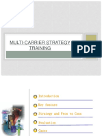 UMTS Multi Carrier Strategy Training