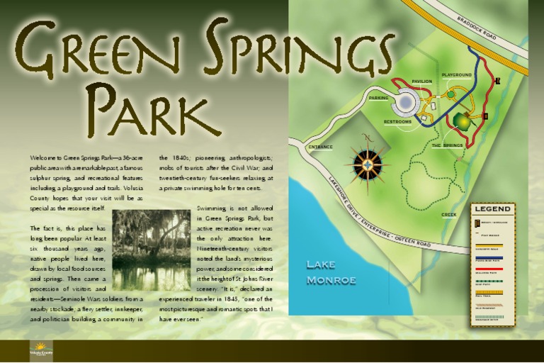 Green Springs Park: History & Recreation | PDF | Tourist Attractions ...