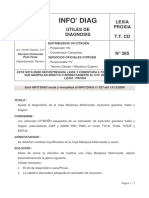 Diagnóstico de fallas en la caja mariposa motorizada