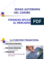 Finanzas Aplicadas Al Mercadeo. 