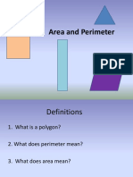 Area Perimeter Review