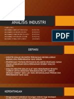 Bab 4.8 Analisis Industri