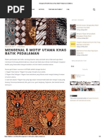 Download Mengenal 6 Motif Utama Khas Batik Pedalaman _ Batikbro by Batik Kambangsri SN357500511 doc pdf