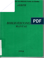 Biblioteconomie - Manual 1994