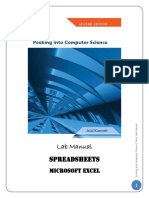 Excel Lab Manual - January 2013 PDF