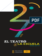 Programa 27 Ciclo El Teatro y la Escuela