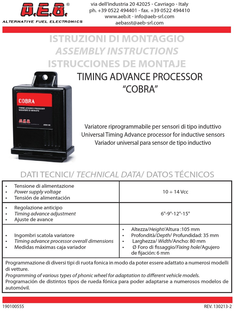 Cobra Aeb510n | PDF