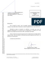 Carta Del Defensor Pueblo de España A La Plataforma en Defensa de La Libertad de Información (PDLI)