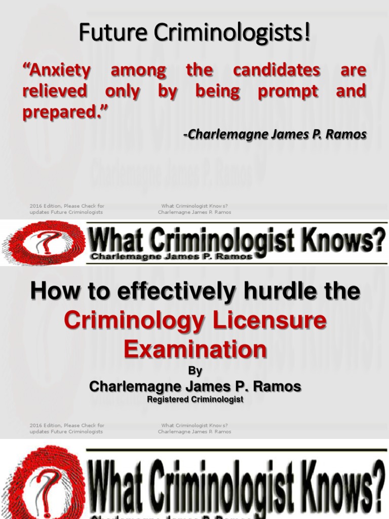 Tips Crim Board PDF | PDF | Criminology | Forensic Science