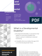 Biological and Environmental Causes of Developmental Disabilities