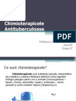 Chimioterapicele Antituberculoase