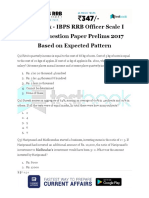 Live Leak - IBPS RRB Officer Scale I Prelims 2017