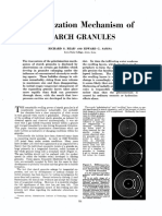 Gelatinization Mechanism of STARCH GRANULES