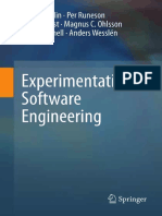 Experimental SoftwareEngineering