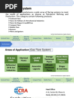 Gas Flare System Manufacturers - CRA