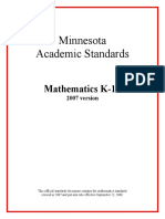 Mathematics Standards