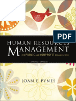 Cover & Table of Contents - Human Resources Management in Public and Nonprofit Organizations (3rd Edition) PDF