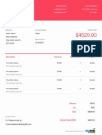 Invoice Template PDF Creatives