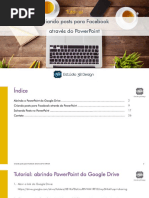 Tutorial-Criando Posts Para Facebook Através Do PowerPoint