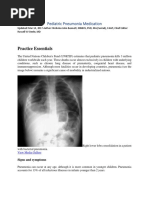 Pediatric Pneumonia