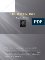 THE RAVEN, 1845: Edgar Allen Poe