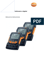 Testo-760 - Manual - Multimetro Digital PDF