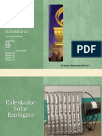 Calentador Solar Ecologico WEB