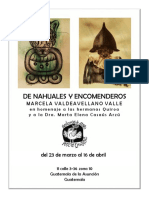 Marcela Valdeavellano, De Nahuales y Encomenderos, Galería Rocío Quiroa, 2017 Online