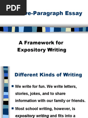Five Paragraph Essay