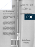 Antropologia Filosofica PDF